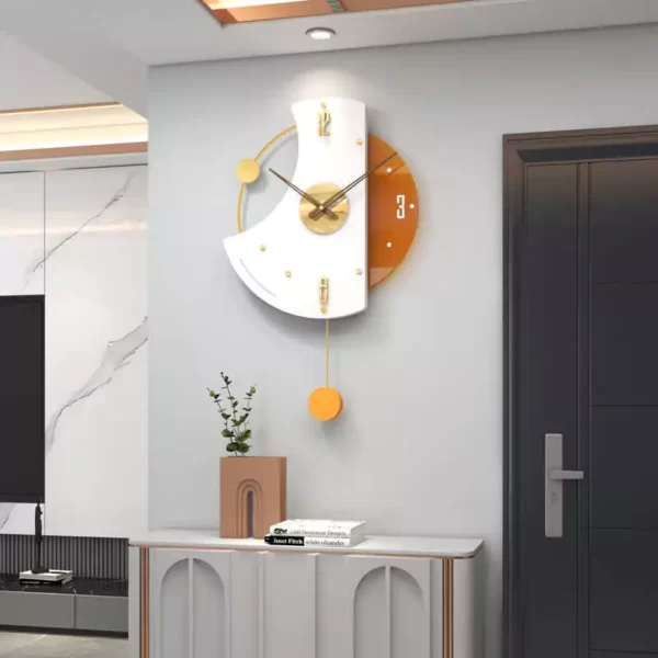 Artwork For Living Room JJT Geometric Wall Clock JT2277