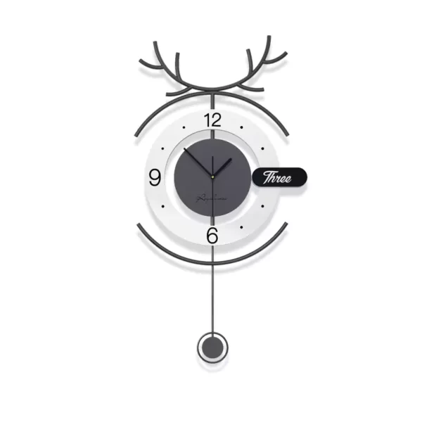 Black And White Wall Art JJT Decorative Clock JT22241