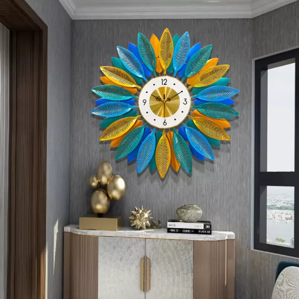 Arte de pared extra grande para comedor JJT Reloj decorativo JT19140