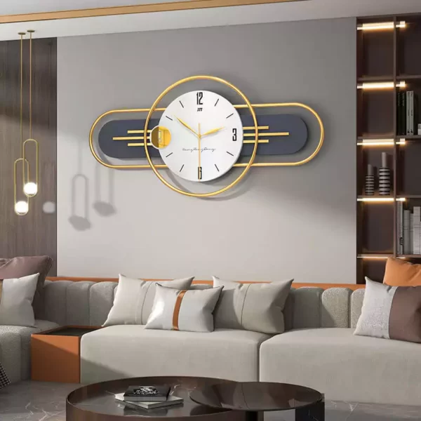 Horloge murale fantaisie pour décoration d'intérieur occidentale JT2210