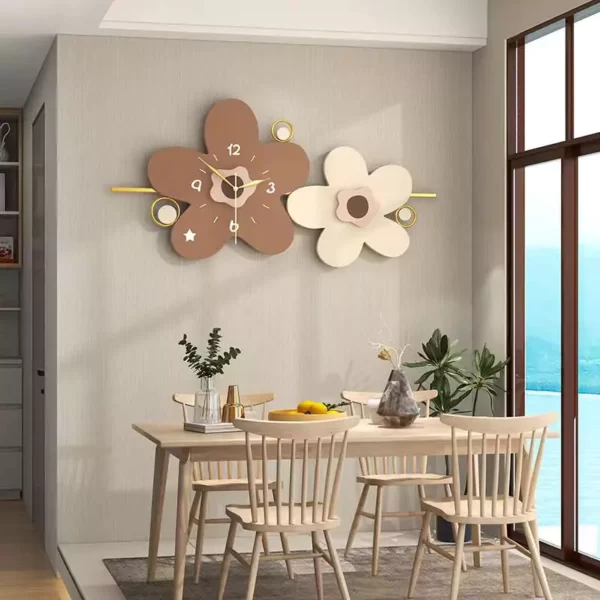 Reloj de pared gigante para decoración rústica JT22185