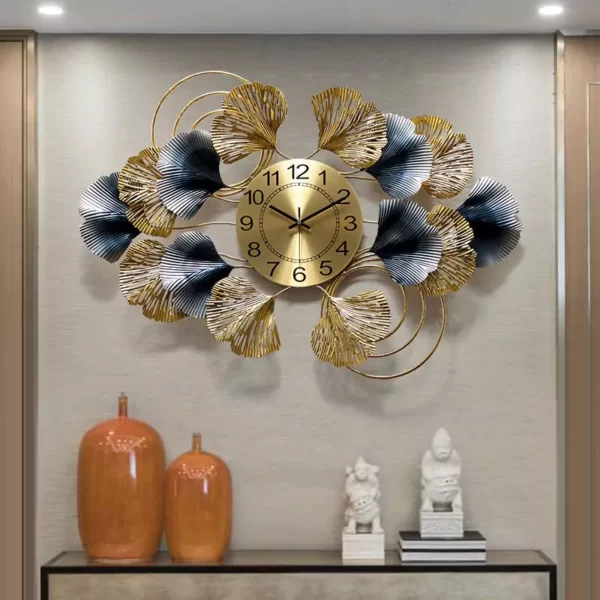 Home Decorations Collections JJT Metal Wall Clock WM356