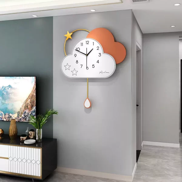 JJT Relojes de Pared Grandes para Interiorismo Rústico JT2177