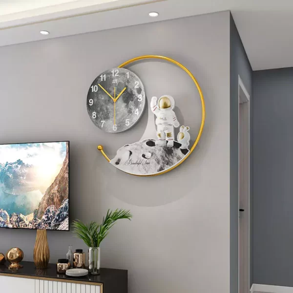 JJT Round Wall Clock for Modern Home Decor JT21144