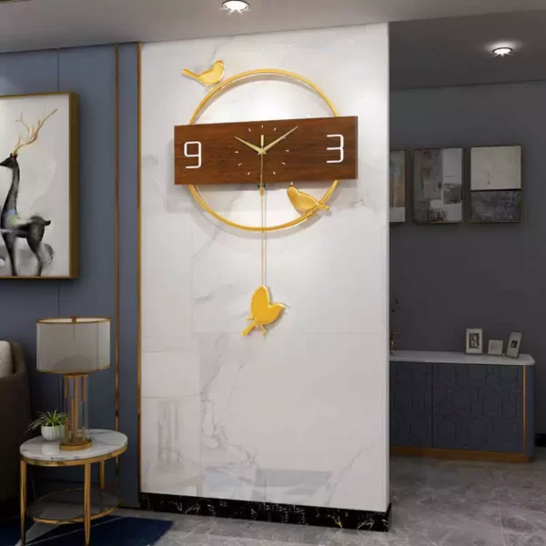 JJT Wall Clock for Maximalist Interior Design JT2064