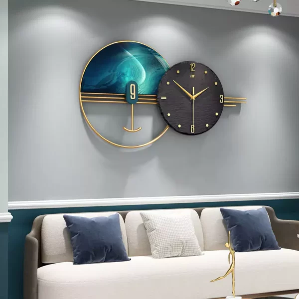 JJT Wall Clock for Simple Bedroom Interior Design JT2197