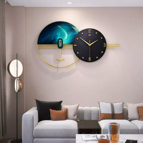 JJT Horloge murale pour chambre à coucher design JT2197