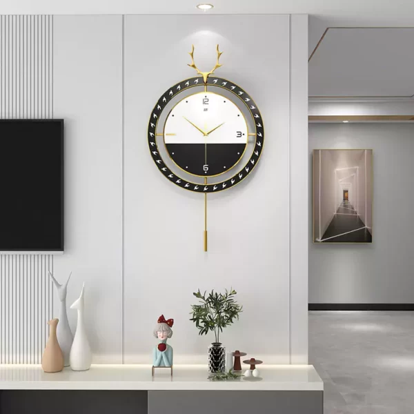 Living Room Accessories Pendulum Wall Clock JT2186