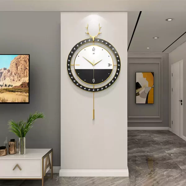 Accesorios de salón Reloj de pared con péndulo JT2186