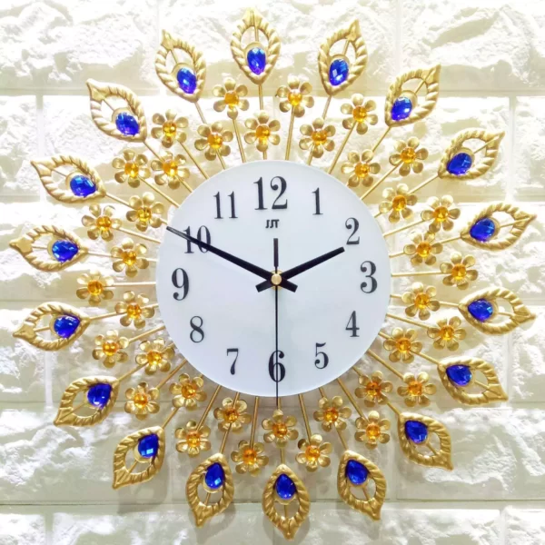 Luxury Wall Clock for Dining Room Vintage Decor JT1617