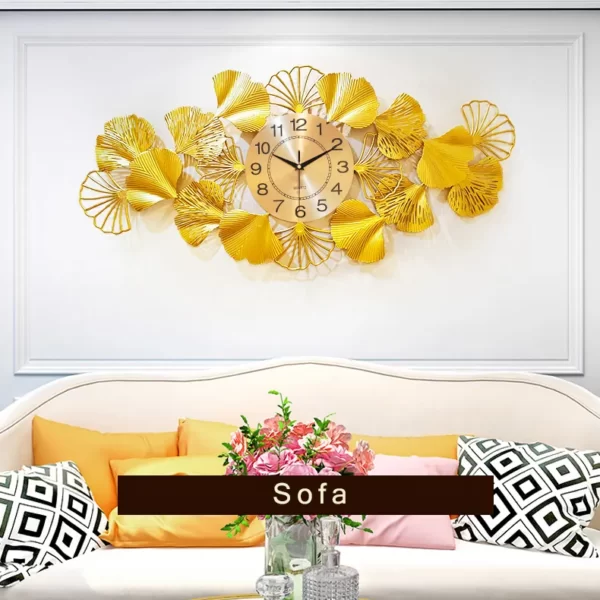 Luxury Wall Clock for Living Room Decoration WM328