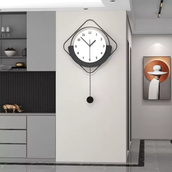 Metal Wall Art For Living Room JJT Wall Clock JT22222