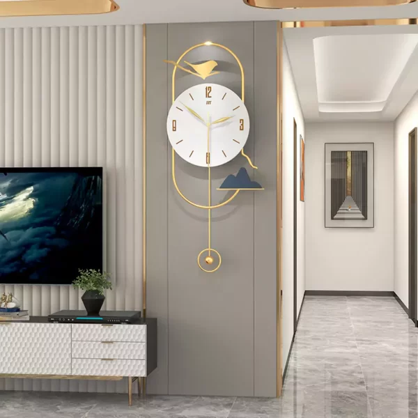 Metal Wall Decoration Design JJT Creative Clock JT21258