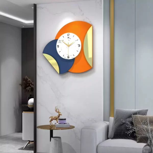 Horloge murale de décoration de salon minimaliste JT21136