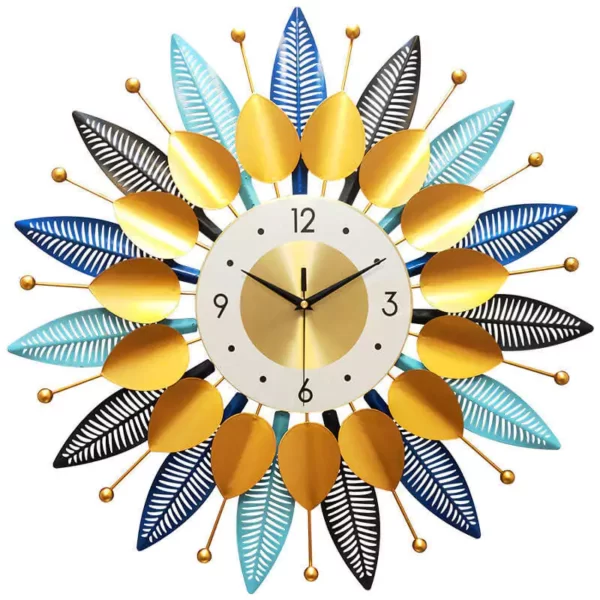 Modern Farmhouse Decor Large Silent Wall Clock WM257