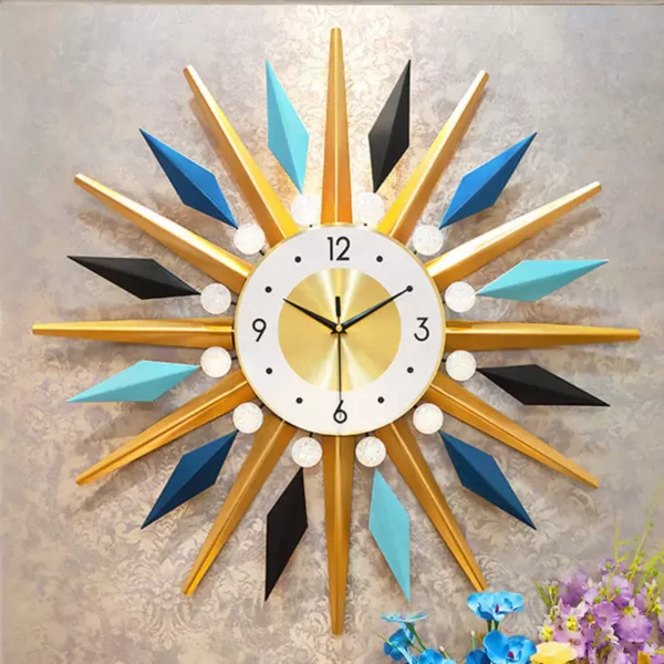 Idées d'art mural moderne Horloge murale fantaisie JJT WM290