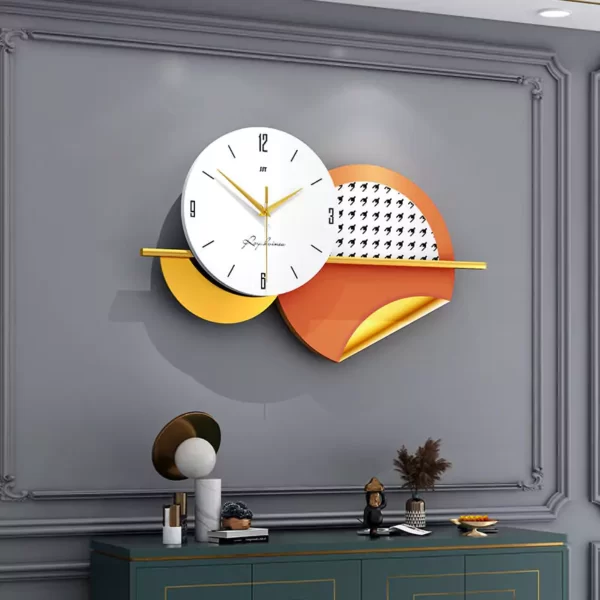 Nowoczesny zegar ścienny do dekoracji salonu JT2195
