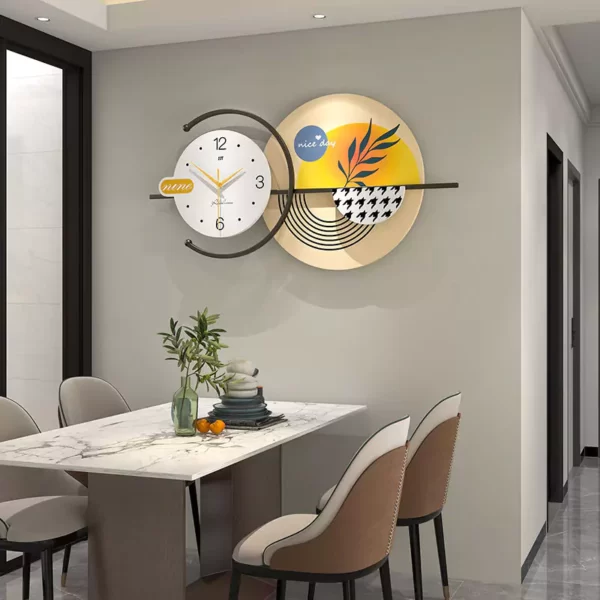 Office Wall Art JJT Relojes de Pared Grandes para Decoración JT22167