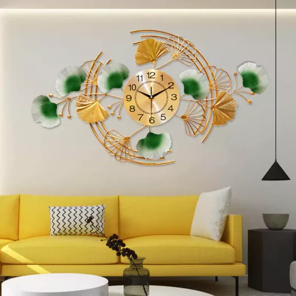 Przedmioty do dekoracji pokoju JJT Duże zegary ścienne WM421