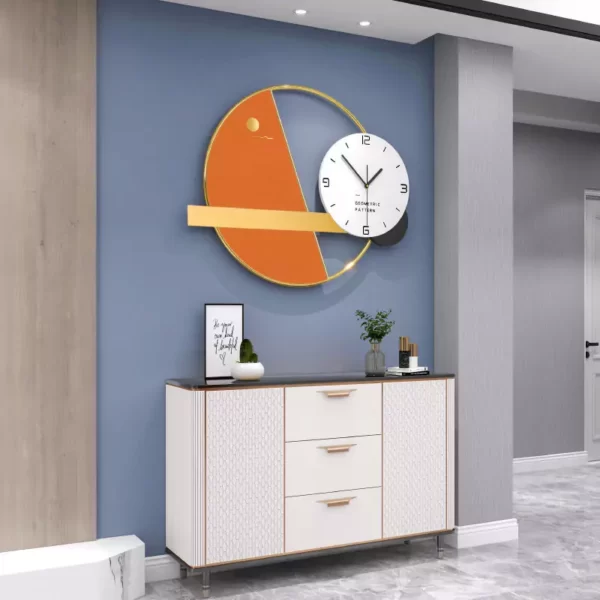 Horloge murale Rustic Decor for Home Interior JJT JT2144