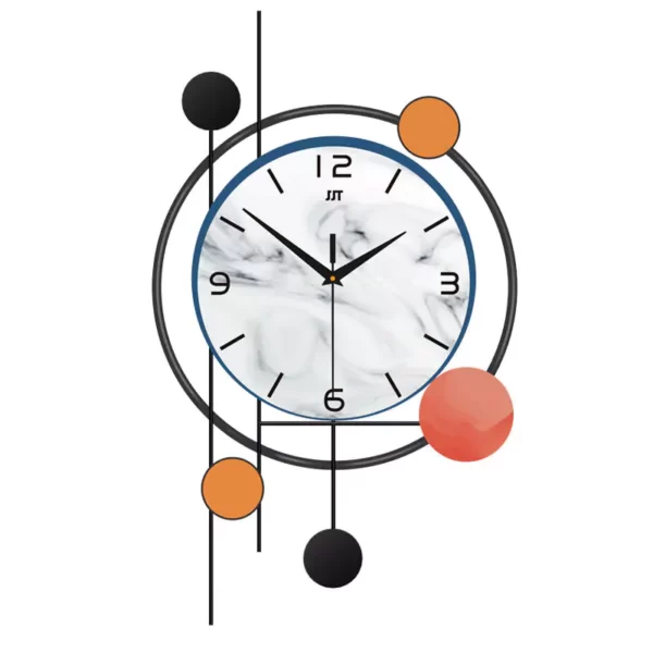 Idées de décoration murale rustique JJT Big Wall Clock JT2135