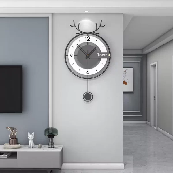 Kleines Büro Innenarchitektur Akzente JJT Wanduhr JT22175