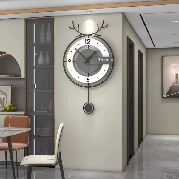 Small Office Interior Design Accents JJT Wall Clock JT22175