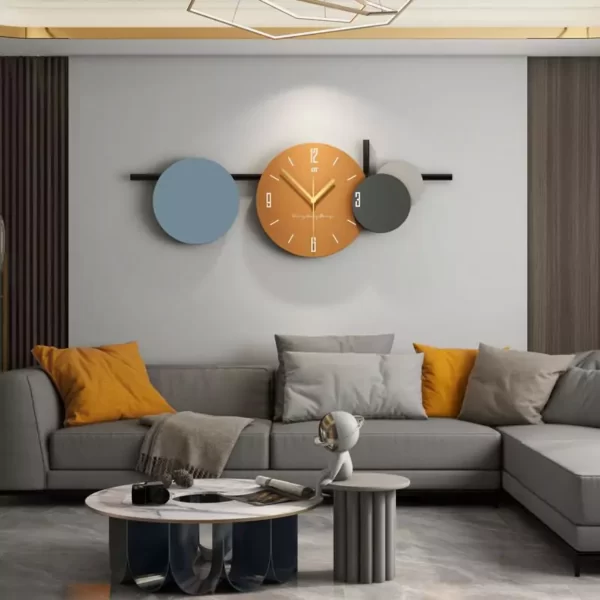 Unique Wall Art for Living Room JJT Wall Clock JT21182