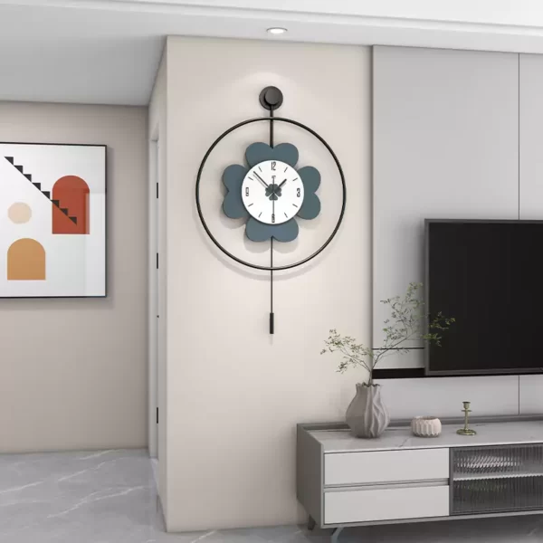 Wall Art Home Decor JJT MDF Luminous Clock JT22300