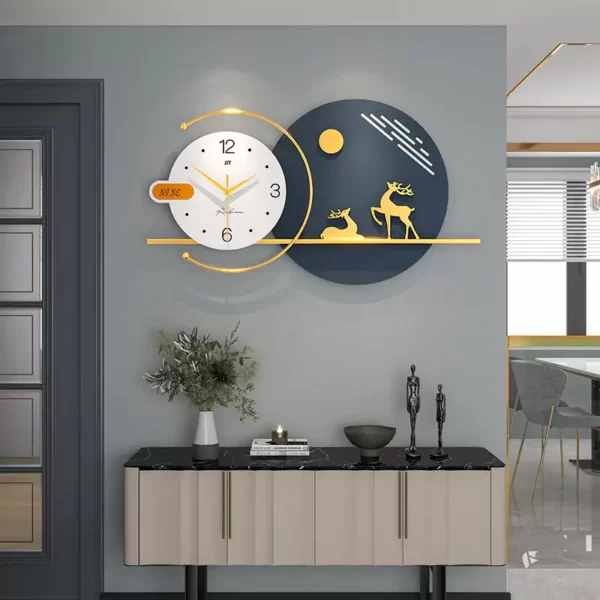 Dekoracje ścienne JJT Gorąco sprzedający się zegar ścienny JT21274