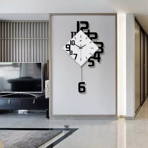 Horloges murales en bois Amazon Hot Selling Decorative Clock JT1850A