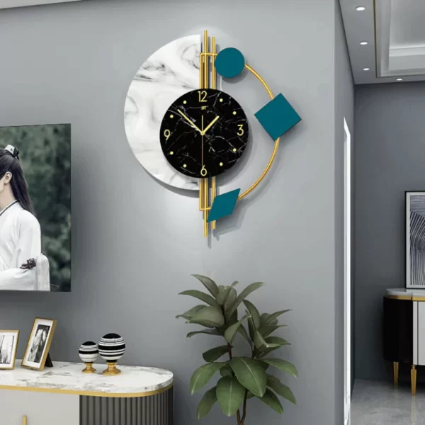 JJT Horloges murales nordiques pour la décoration du bureau JT20130