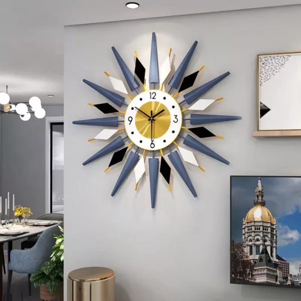 JJT Relojes de pared para sala de estar Diseño de interiores JT2010