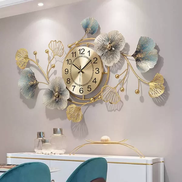 Luksusowe zegary ścienne do dekoracji salonu WM428