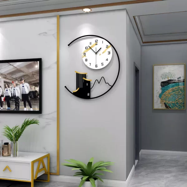 Round Wall Decor Accents JJT Cute Wall Clock JT20183