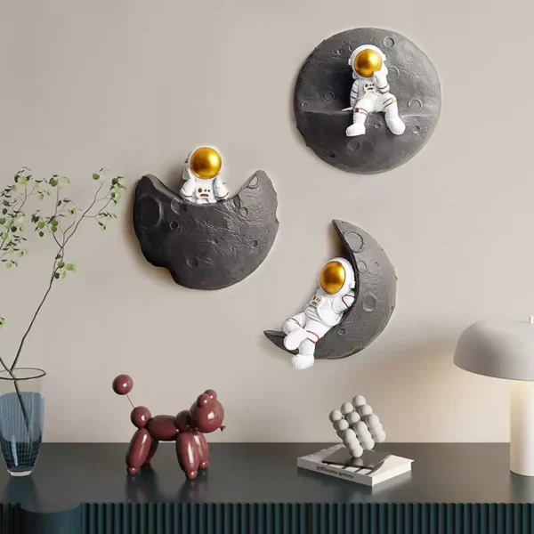 Accent Wall JJT 2023 Nowy żywiczny dekor ścienny Astronauta JT-M103