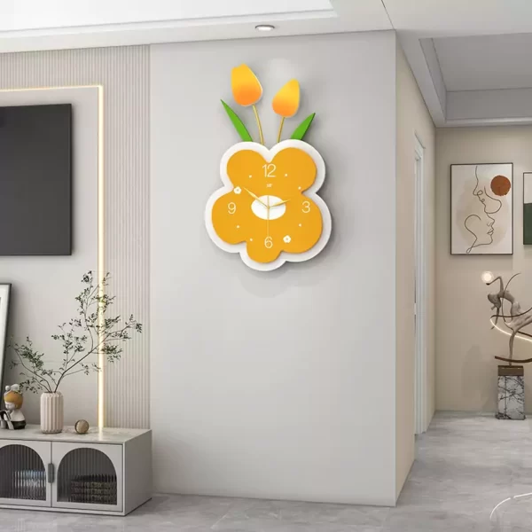 JJT 2023 New 3D Wall Clock for Home Decoration JT22158