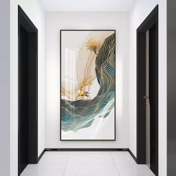 JJT New Large Wall Decoration Painting for Entryway JT-M108