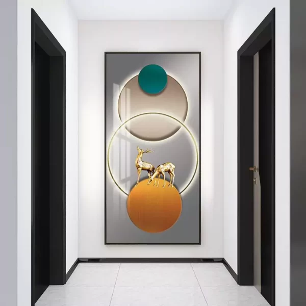 JJT New Large Wall Decoration Painting for Entryway JT-M108