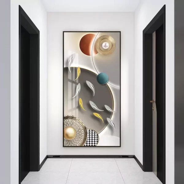 JJT New Large Wall Decoration Painting for Entryway JT-M108