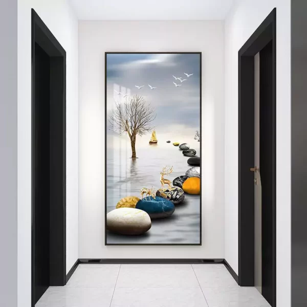 JJT New Large Wall Decoration Painting for Entryway JT-M108