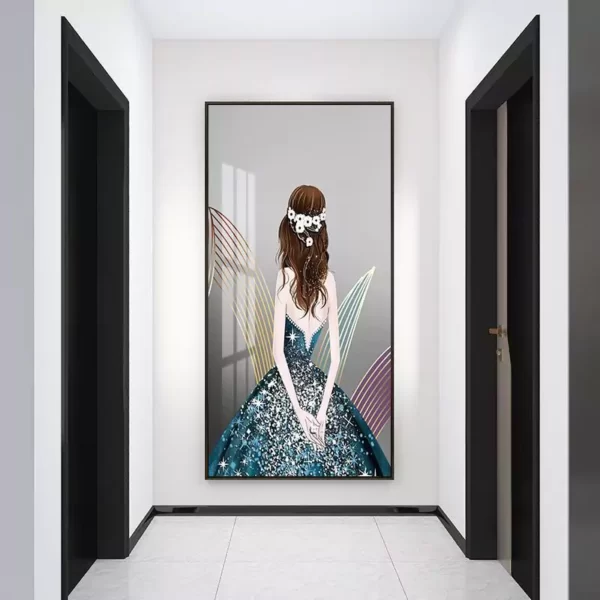 JJT New Large Wall Decoration Painting for Entryway JT-M108