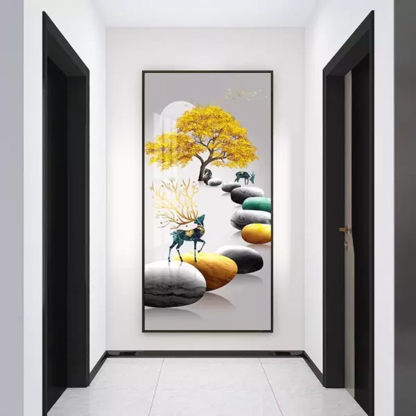 JJT New Large Wall Decoration Painting for Entryway JT-M108