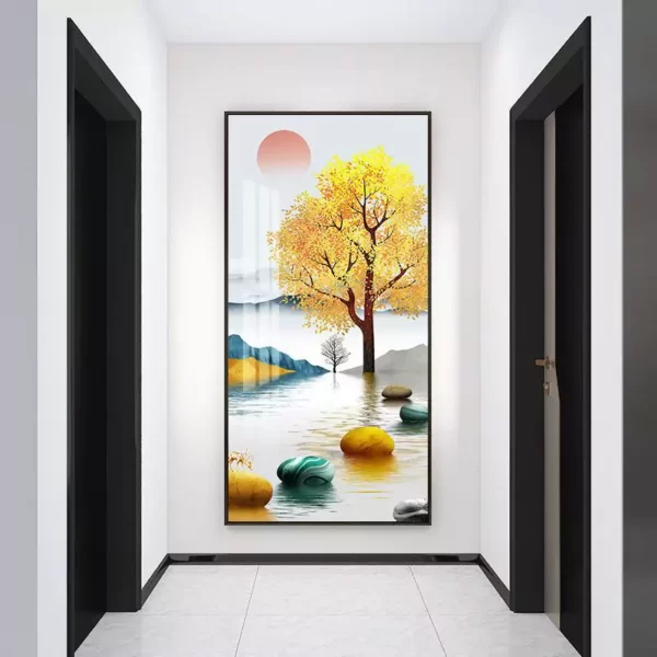JJT New Large Wall Decoration Painting for Entryway JT-M108