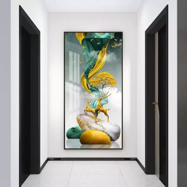 JJT New Large Wall Decoration Painting for Entryway JT-M108