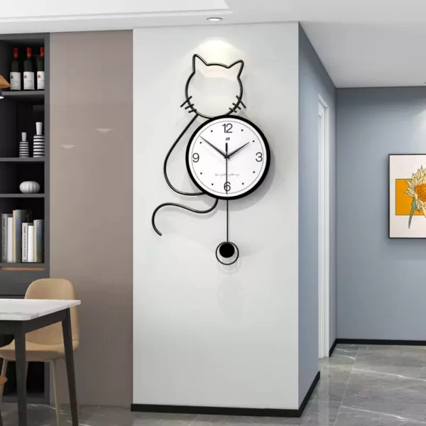 JJT New Modern Design Wall Clock for Dining Room Decor