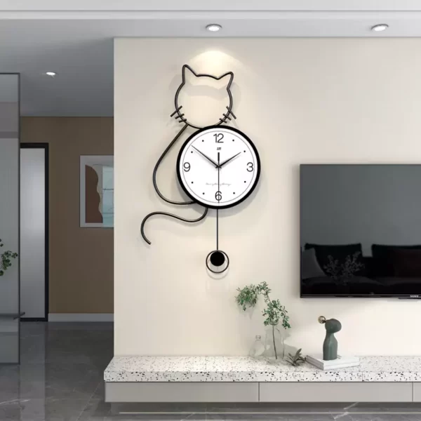 JJT New Modern Design Wall Clock for Dining Room Decor