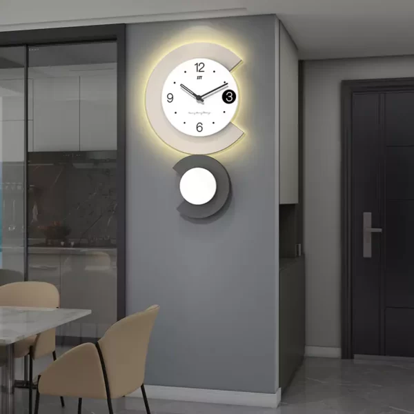 Wohnzimmer Wanddekorationen für Zuhause JJT Wanduhr JT22358