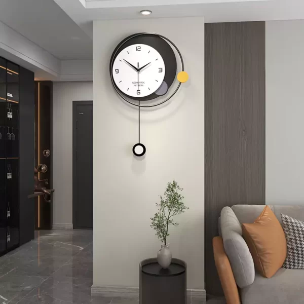 Büro Dekorationen JJT Eisen Wanduhr Factory Direct JT22307