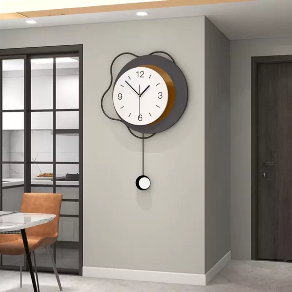 Dekoracyjny zegar ścienny JJT New Released Iron Wall Clock JT22236